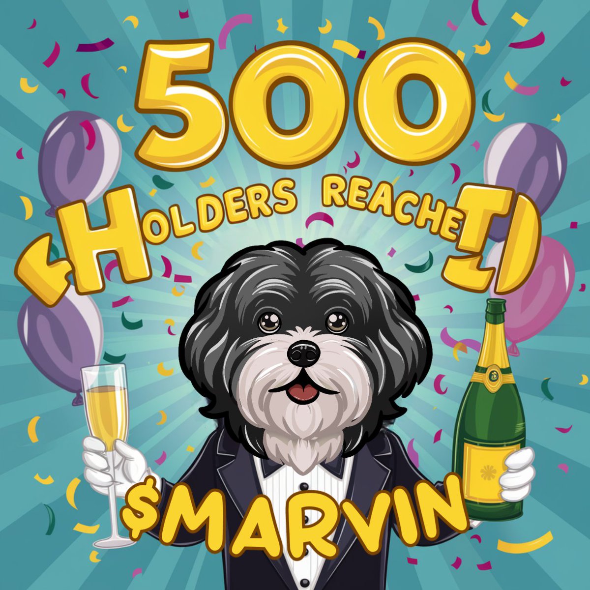 marvindogbase's tweet image. KUDOS 500 HOLDERS REACHED! $MARVIN

#MARVINTHEMARTIAN #ELONMUSK #SPACEX