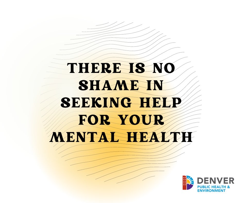 Focus on YOU this #MentalHealthMonth. Our mental health journey starts with a single moment. Take it, #Denver! Let's prioritize mental well-being together. Find resources and support at denvergov.org/Government/Age… #MentalHealth #PublicHealth #StopStigma #MentalHealthMatters