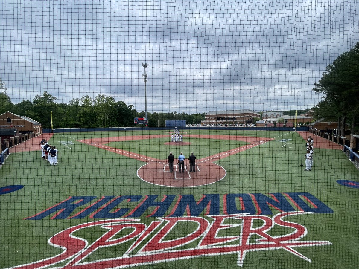 Let’s play 2️⃣! 

🕷️⚾️🆚🐏 
Pitt Field or on ESPN+
#OneRichmond