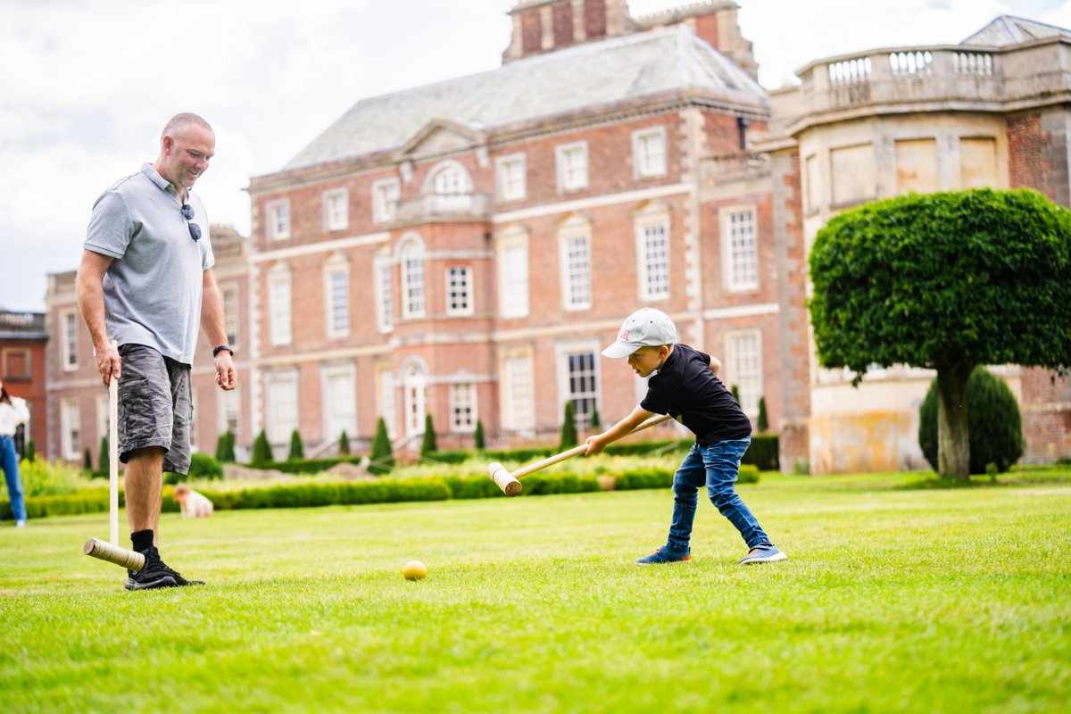 Fancy a game of Croquet? Here's a fun fact for #NationalCroquetWeek Chastleton House (which is in the care of the National Trust in Oxfordshire) is the unlikely place where the rules of croquet were properly codified by Walter Whitmore-Jones. @CroquetEngland