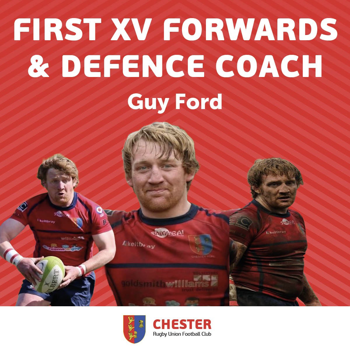 He’s Staying!!! We are thrilled to announce that Guy Ford has committed to another season at Chester 🙌🏻 #upthechess