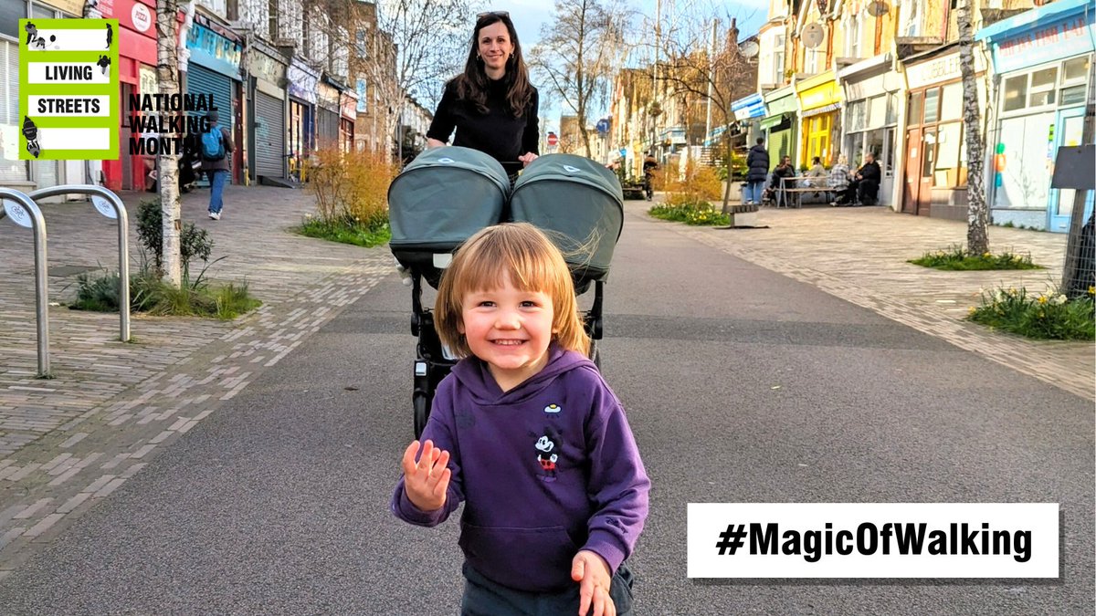 Out and about this weekend? Share your #MagicOfWalking and wheeling stories with us and you could be in with a chance of winning a £300 shopping voucher this #NationalWalkingMonth act.livingstreets.org.uk/page/148976/pe…