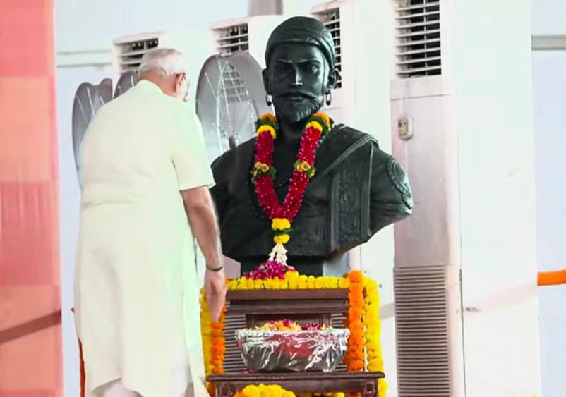 आज, शिवाजी पार्क से उत्तराधिकारी के रूप में मोदी जी ने नेतृत्व किया है, जिसने देश को नए ऊंचाइयों पर ले जाने के लिए नेतृत्व किया है। #ModiRaj