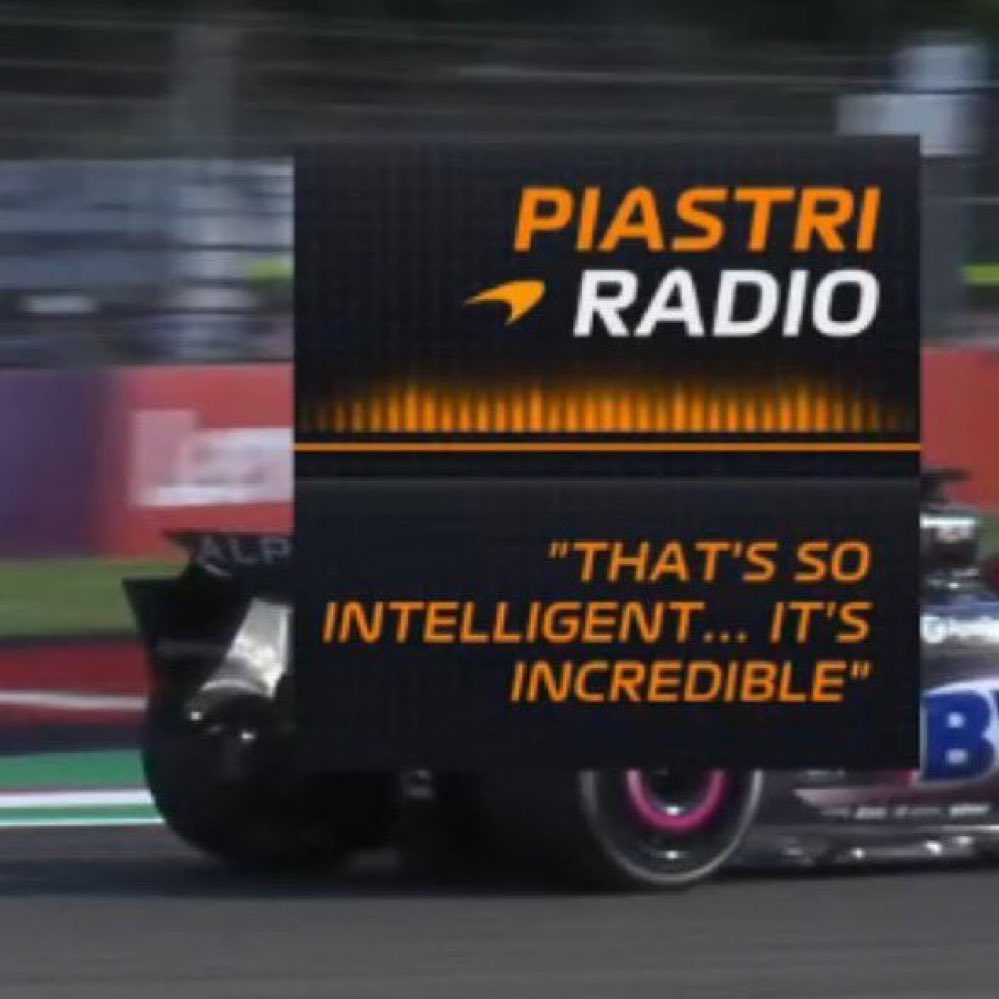 every time i see “piastri radio” i know i’m in for something good.