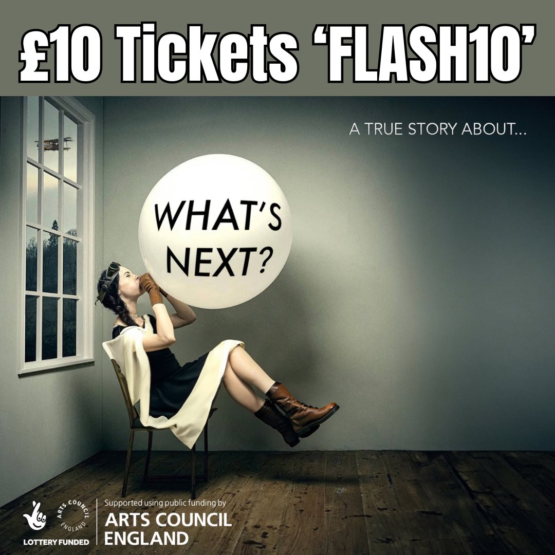 FLASH THEATRE DEAL ⚡️ @MiddleWeightTC WHAT’S NEXT? £10 TICKETS! FOR TONIGHT & TOMORROWS PERFORMANCES 17-18th USE CODE FLASH10 AT THE CHECKOUT 🎟️