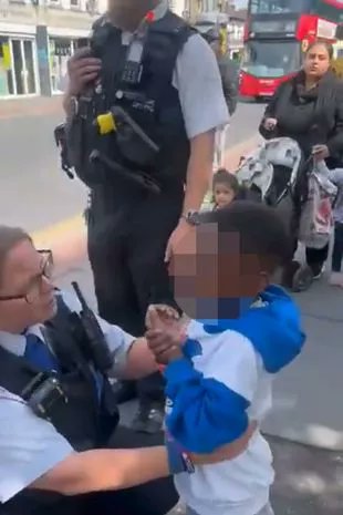 Met Police officer Perry Lathwood is found GUILTY of assault after he 'manhandled' a mum and wrongly arresting her for fare evasion in Croydon. Jocelyn Agyemang sustained bruises to her arm as she was held while her traumatised young son cried loudly. The video is horrifying.