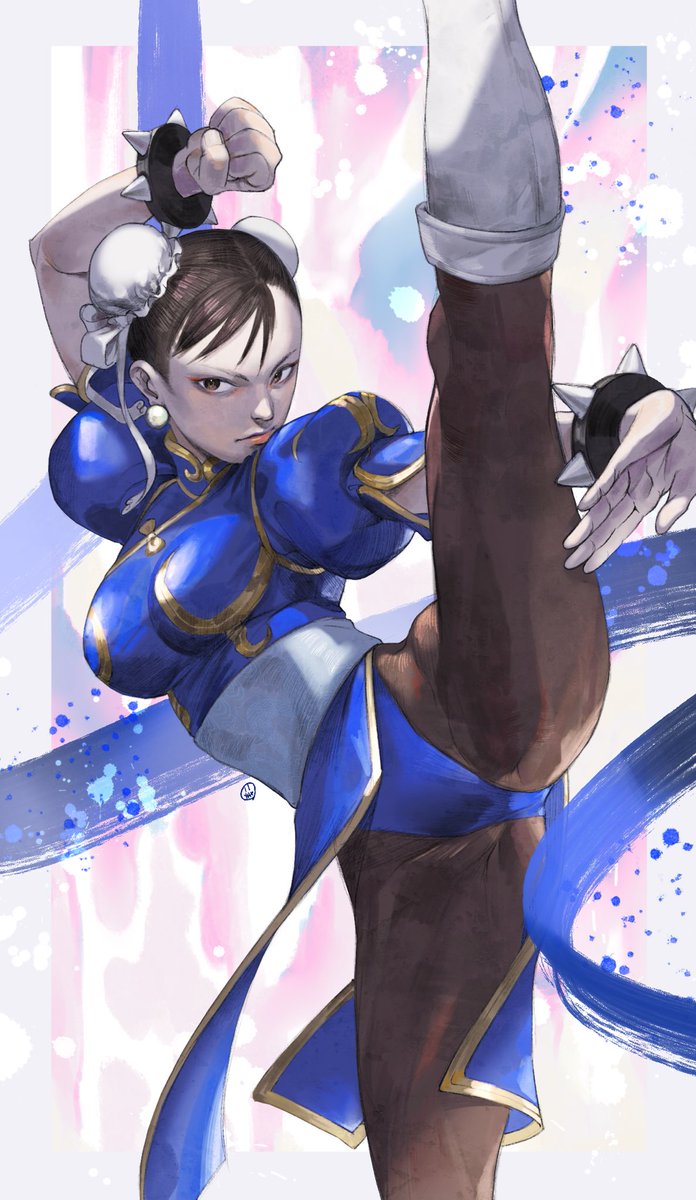 🌪️🐦🦵 #格ゲーキャラ描こうぜ #chunli #streetfighter #sf6 #春麗