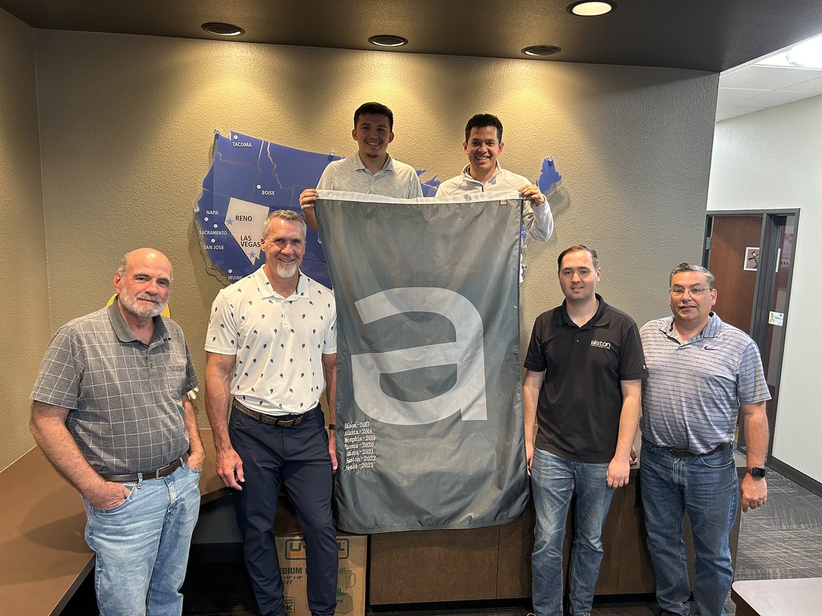 alstonconstruct's tweet image. To wrap up #PerformanceWeek we’d like to congratulate our Nevada business unit for being the recipient of the 2023 Alston flag. The flag is awarded to the office who achieved the highest year-over-year increase in gross sales profit. #CultureMonth2024