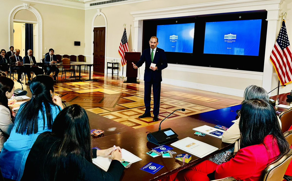 South Asian Americans have a rich history of entrepreneurship and small business ownership. Spoke to @IA_Impact at the White House about @SBAgov’s reforms to democratize access to capital and innovation programs to support continued growth.