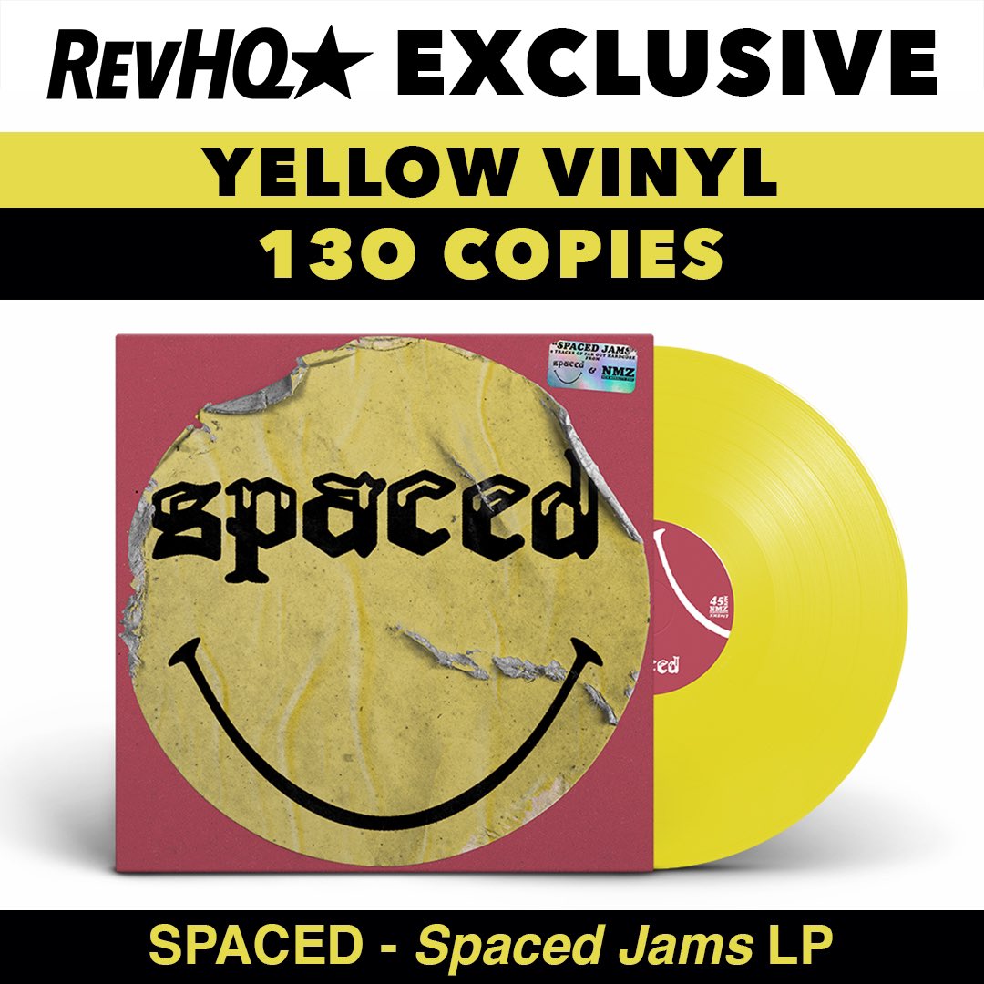 Preorder our exclusive variant of the new pressing of @spacedhc Spaced Jams: revhq.com/collections/pr…
