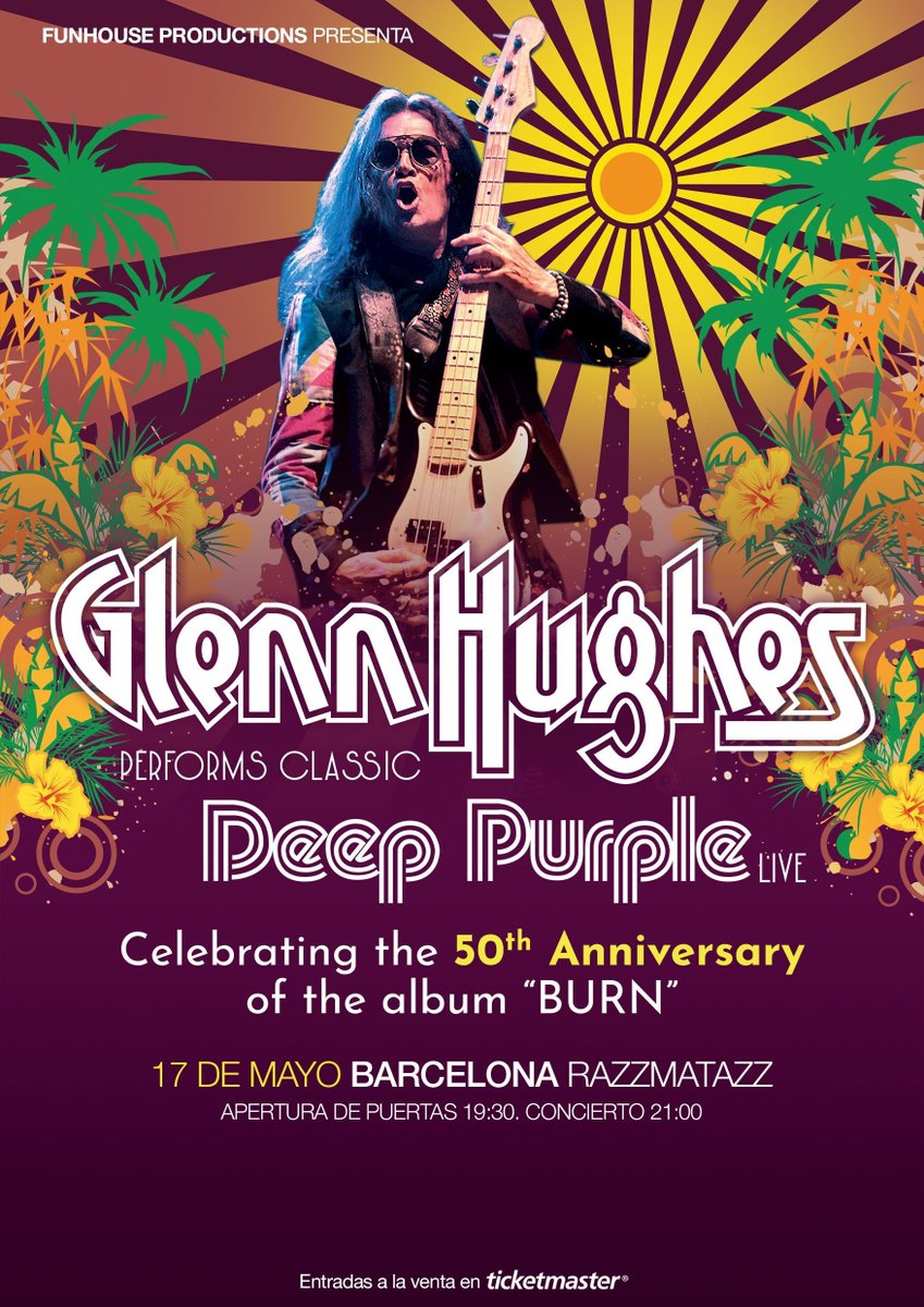 #OnThisDay in 2023, Glenn Hughes @glenn_hughes played LIVE @RazzmatazzClubs in Barcelona, #SPAIN 🇪🇸 #GlennHughes #GlennHughesPerformsClassicDeepPurpleLive