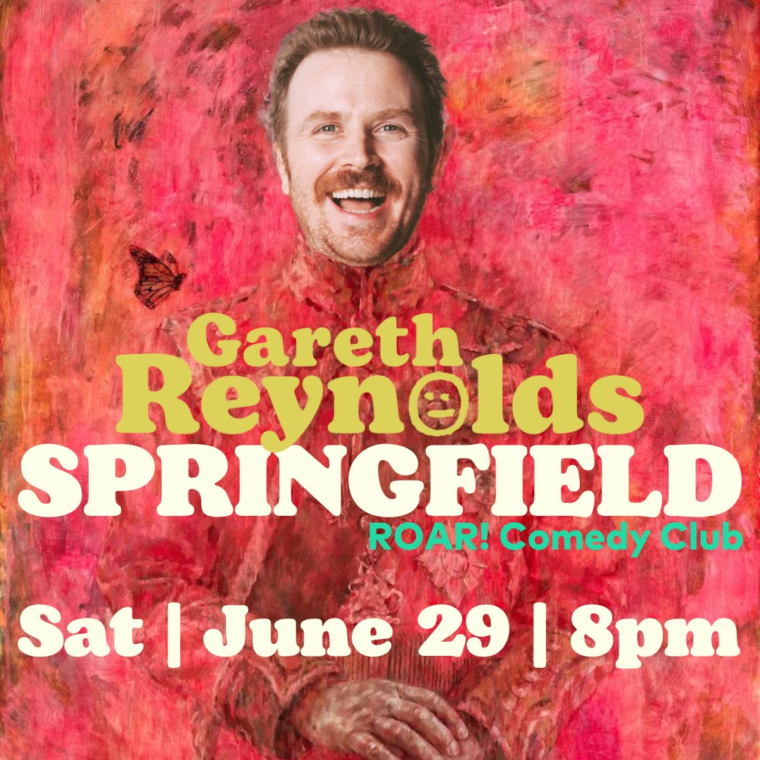 I used the blood of English peasants to make this promo. Springfield, MA book now at Garethreynolds.com @roarcomedy