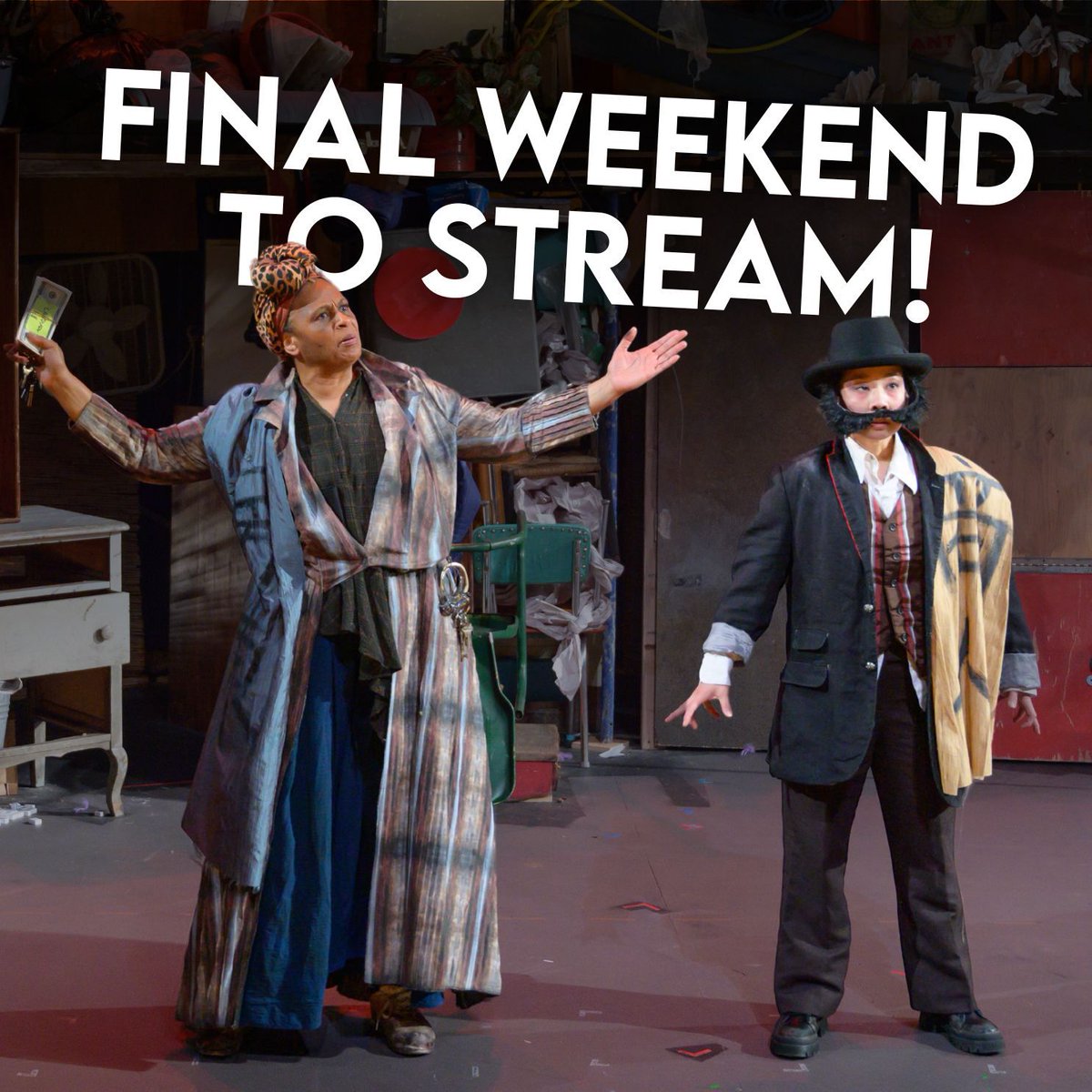 It's your final weekend to stream The Good Person of Setzuan! Don't miss this extraordinary show, praised as 'bursting with creativity' and 'one of the best US Brecht productions.' 
🔗  buff.ly/3TAe5Gu 
#TheGoodPersonofSetzuan #BertoltBrecht #PhillyTheatre #DigitalTheater
