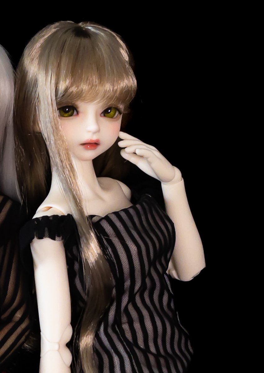 ボツのお写真だけど セリーナさんがとても色っぽかったので… ペタペタ #myoudoll #zuzana