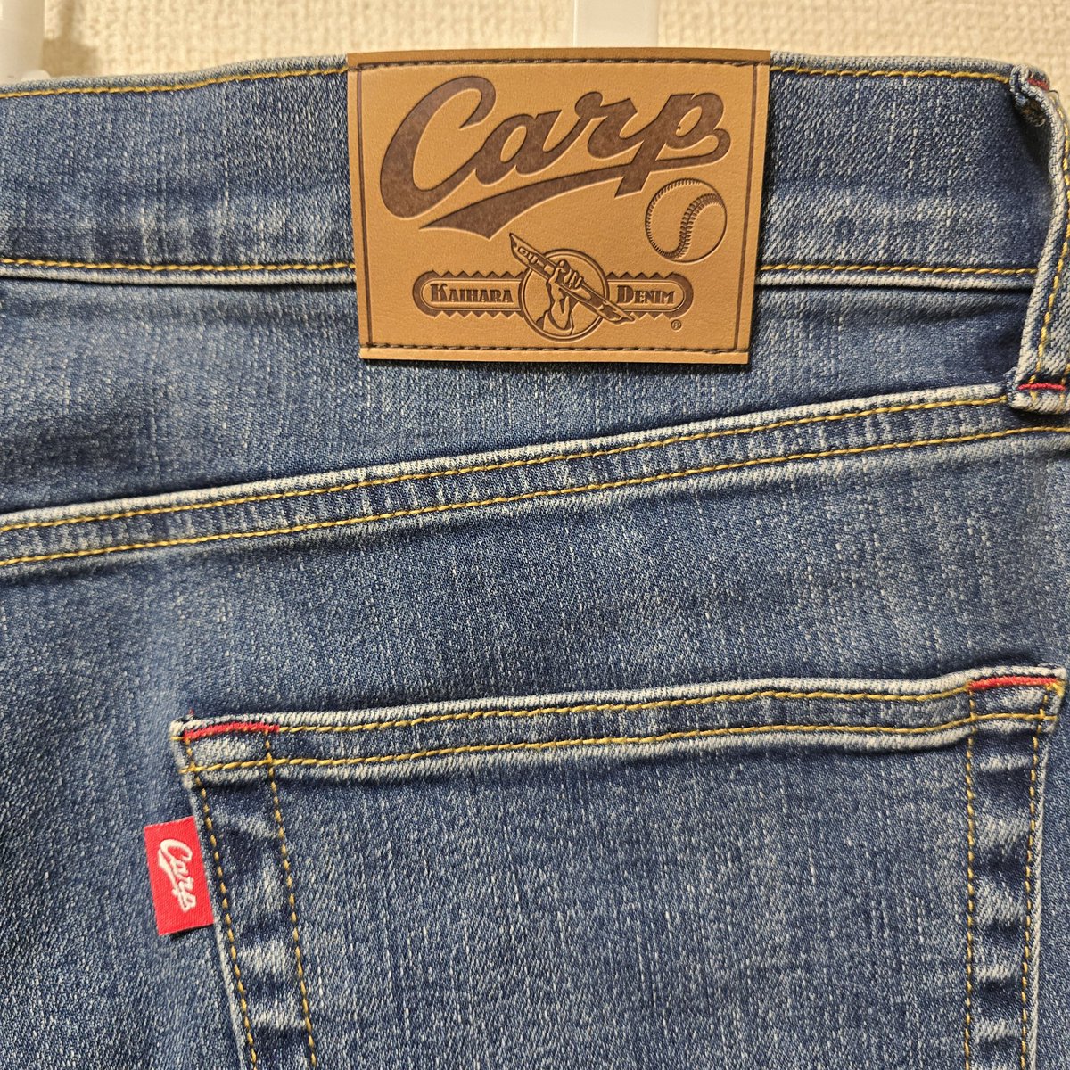 kazu1027taka802's tweet image. ｷﾀﾜｧ━━━(n‘∀‘)η━━━━!!!!!!
これでスクワット応援も大丈夫やね✨

 #広島東洋カープ応援用デニムパンツ

 #広島東洋カープ
 #洋服の青山
 #カイハラ
 #マツオカコーポレーション