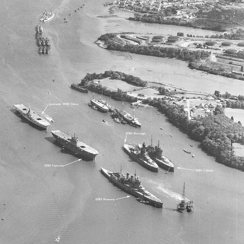 Rosyth, somewhere between 1945 and 1948.