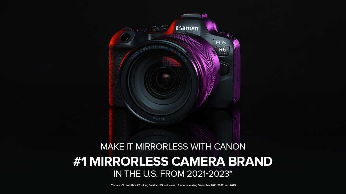 Capture unforgettable moments with the #1 mirrorless camera brand in the U.S. 📸 canon.us/3SFrKKM