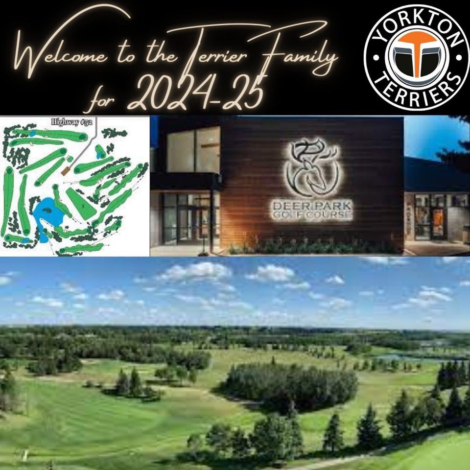 Very excited to announce Deer Park Golf Course has joined in the support of the Terriers for the 2024-25 season! 

#supportlocal
#ittakesavillage
#yorktonterriers
#SJHL