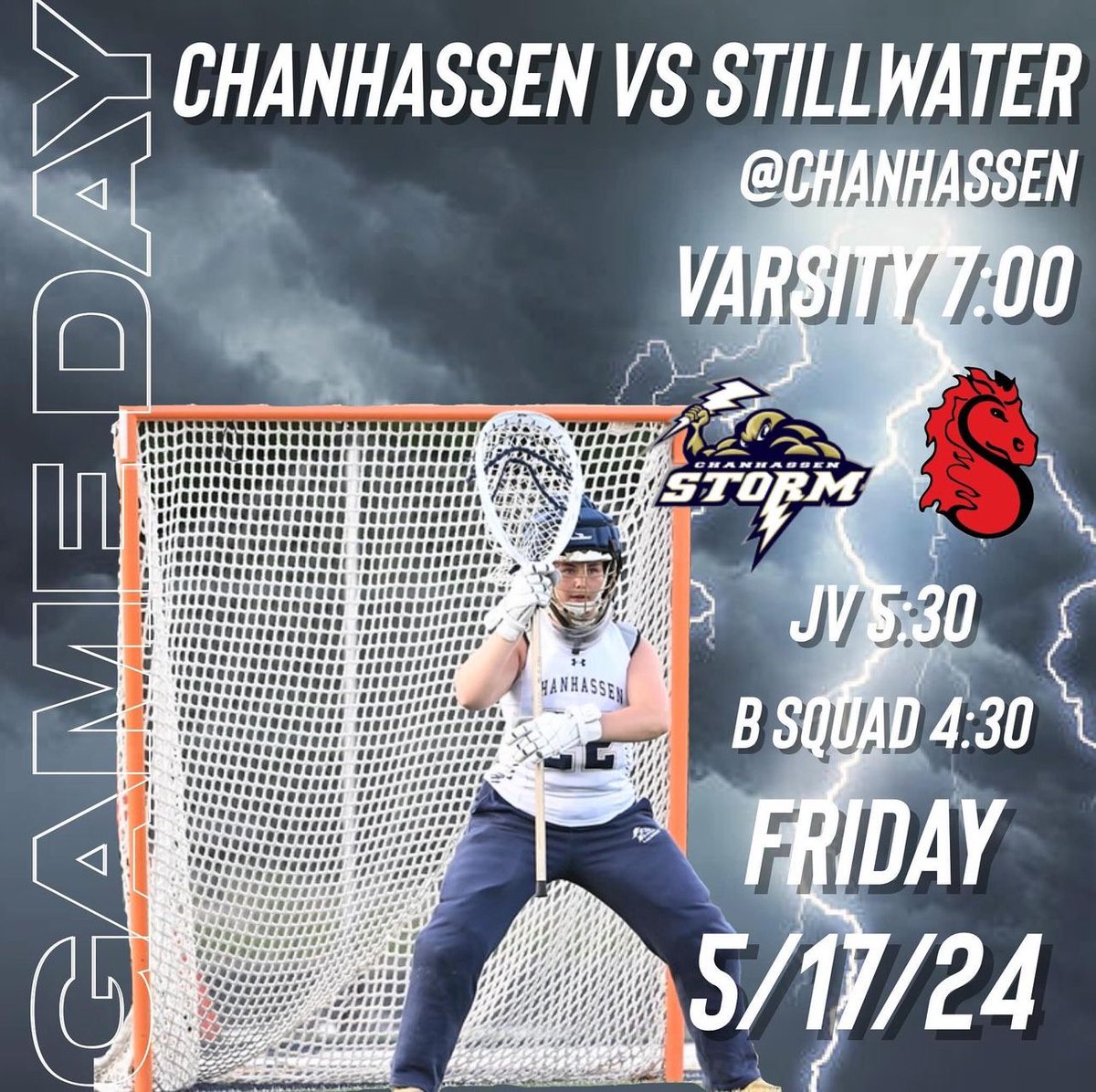 Game Day!!! <a href="/chanstormAD/">Storm Athletics</a>