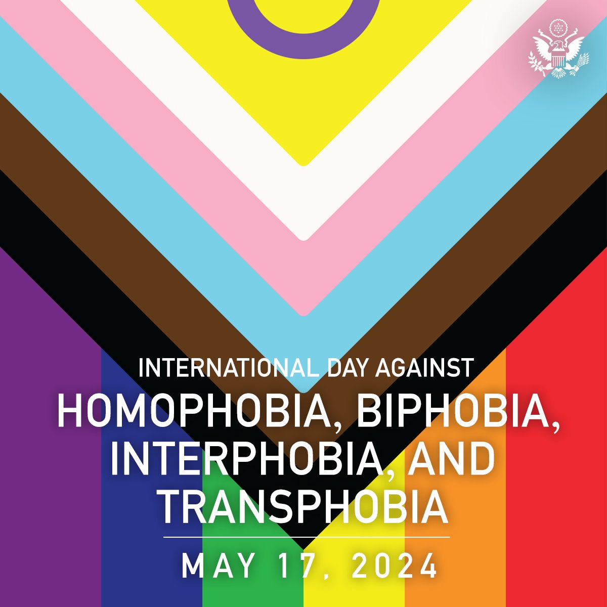 LGBTQI+ persons deserve recognition of their universal human rights and human dignity. On #IDAHOBIT and every day, the United States stands with LGBTQI+ persons around the world.