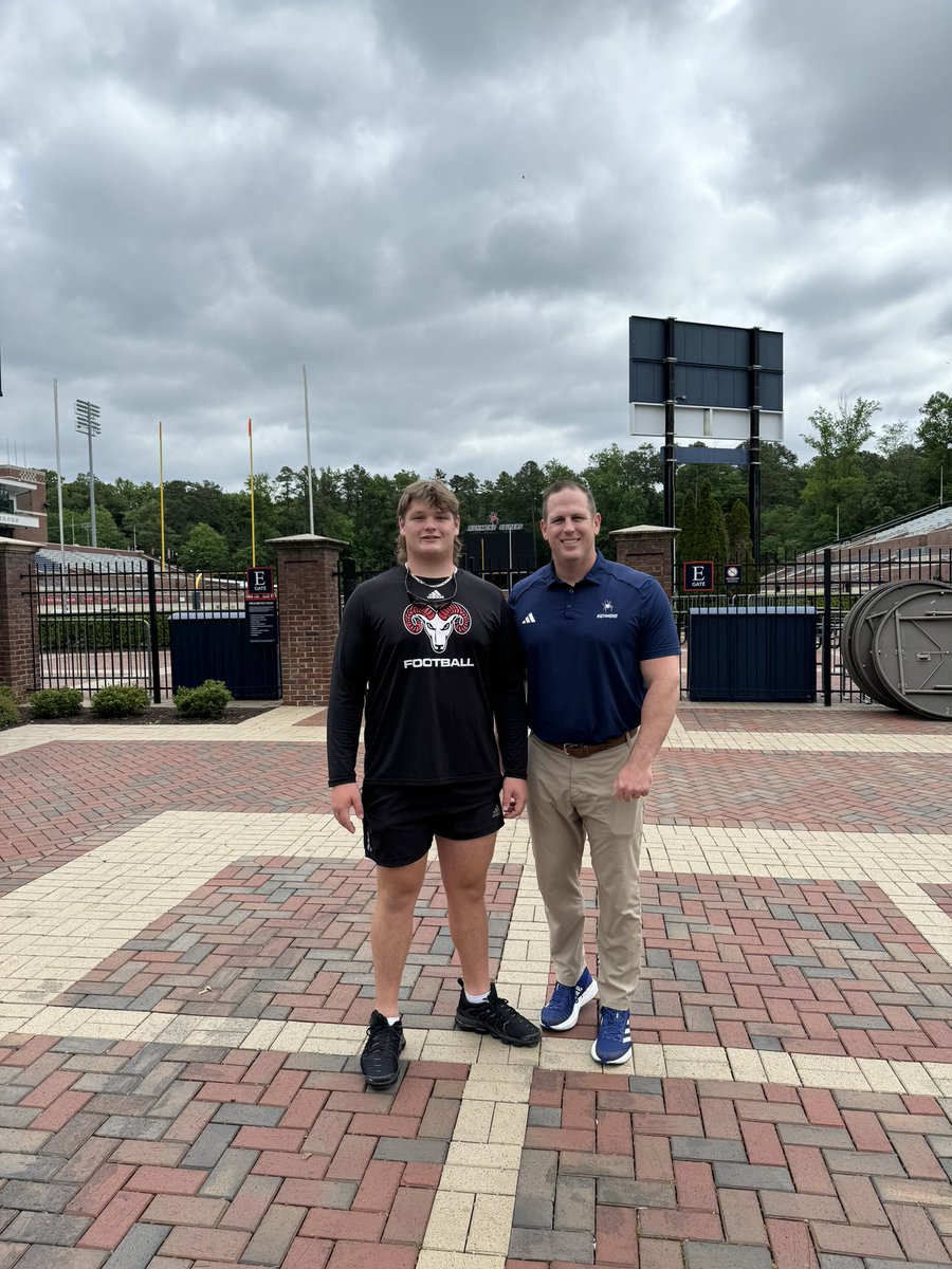 #AGTG Blessed and Honored to receive my 12th D1 offer from the University of Richmond !!! <a href="/CoachKKennedy/">Keegan Kennedy</a> <a href="/CoachAnthonyFB/">Drew Anthony</a> <a href="/RamsFootballNC/">Rolesville Rams Football</a>