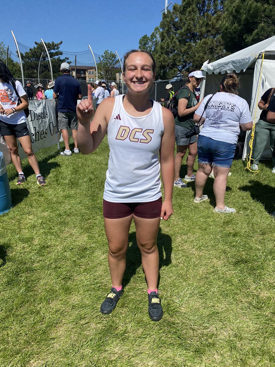 2024 State Champion 🚨 Class D Girls Discus: Kennedy Bailey, Dundy County Stratton From wildcard qualifier to state champion! #nebpreps