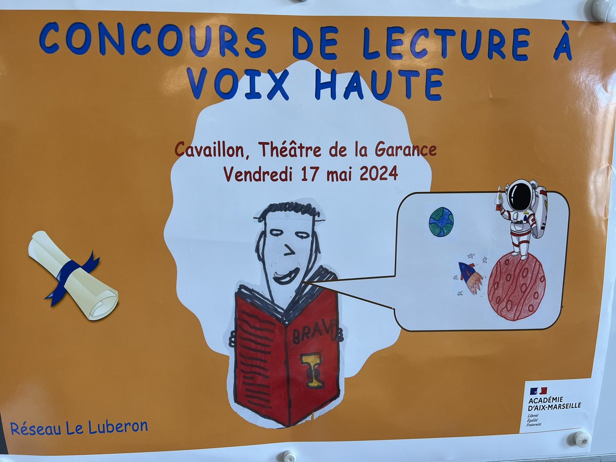 NathRoccaserra's tweet photo. Réseau académique Le Luberon : le premier concours de lecture à voix haute en langues étrangères et en français de l’école jusqu’au lycée. Un vrai défi relevé par les enseignants et les élèves. Des prestations remarquables : éloquence et émotions au théâtre de la Garance. https://t.co/WfFxVQPX8Z