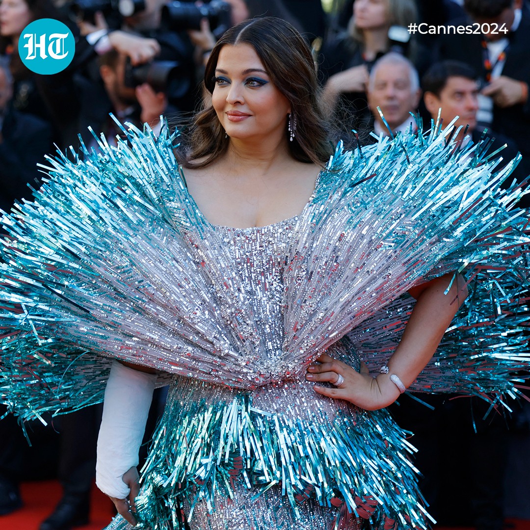 Indeed the best look of #AishwaryaRai at #cannes2024