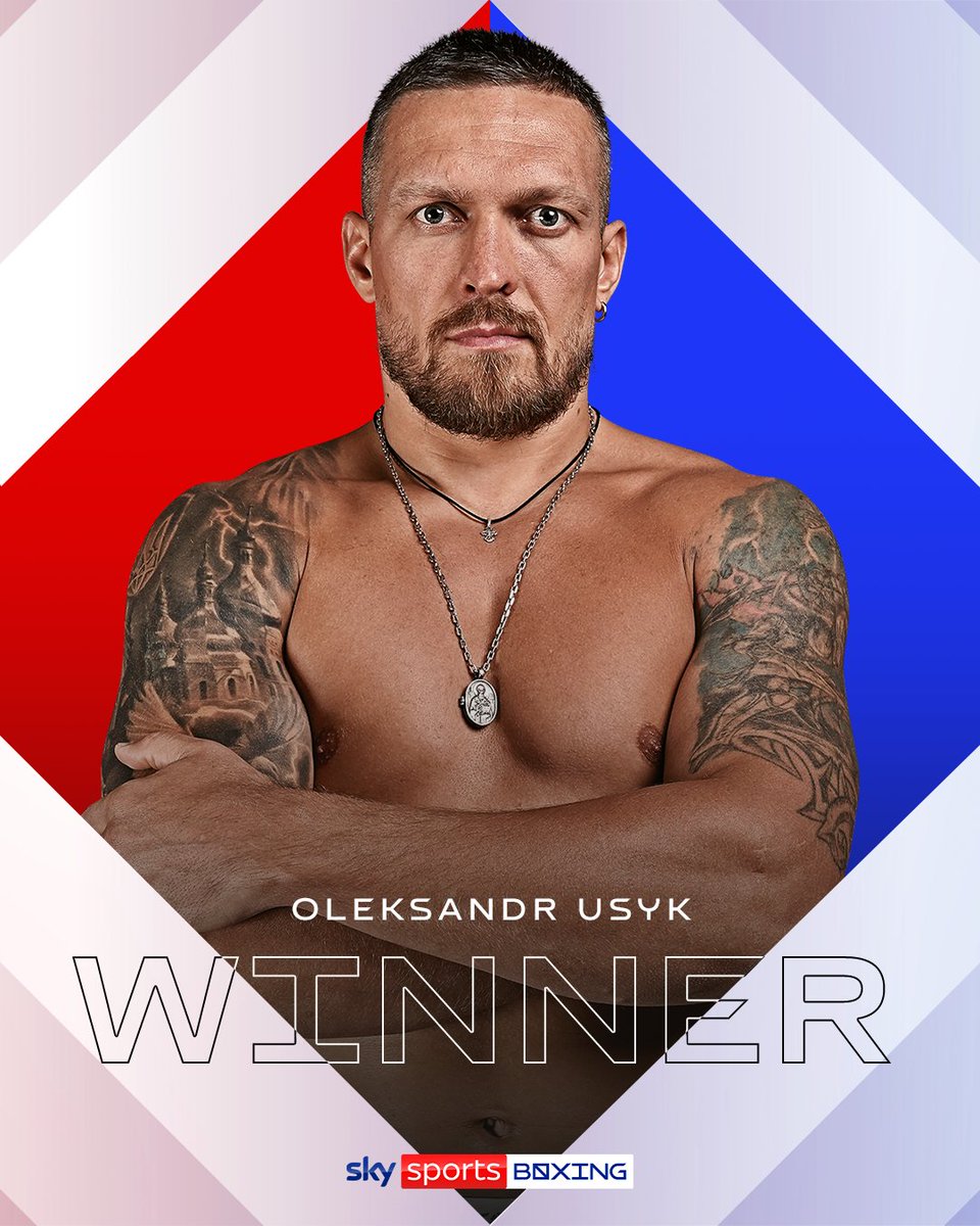 Oleksandr Usyk beats Tyson Fury to become the undisputed heavyweight world champion! 🚨👑