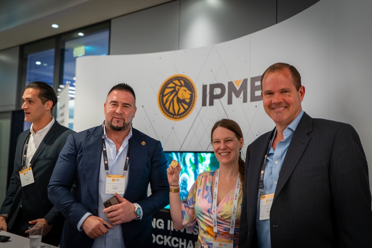 IpmbOfficial's tweet photo. On the summit's eve, our C-Level team had the pleasure of networking with esteemed speakers at the dinner event.
We also introduced IPMB during a keynote session and held a special gold coin raffle—congratulations to Tara Mac Aulay on winning the IPMB Gold Coin! 🏆
#FTCrypto https://t.co/JvlHTHGnNJ