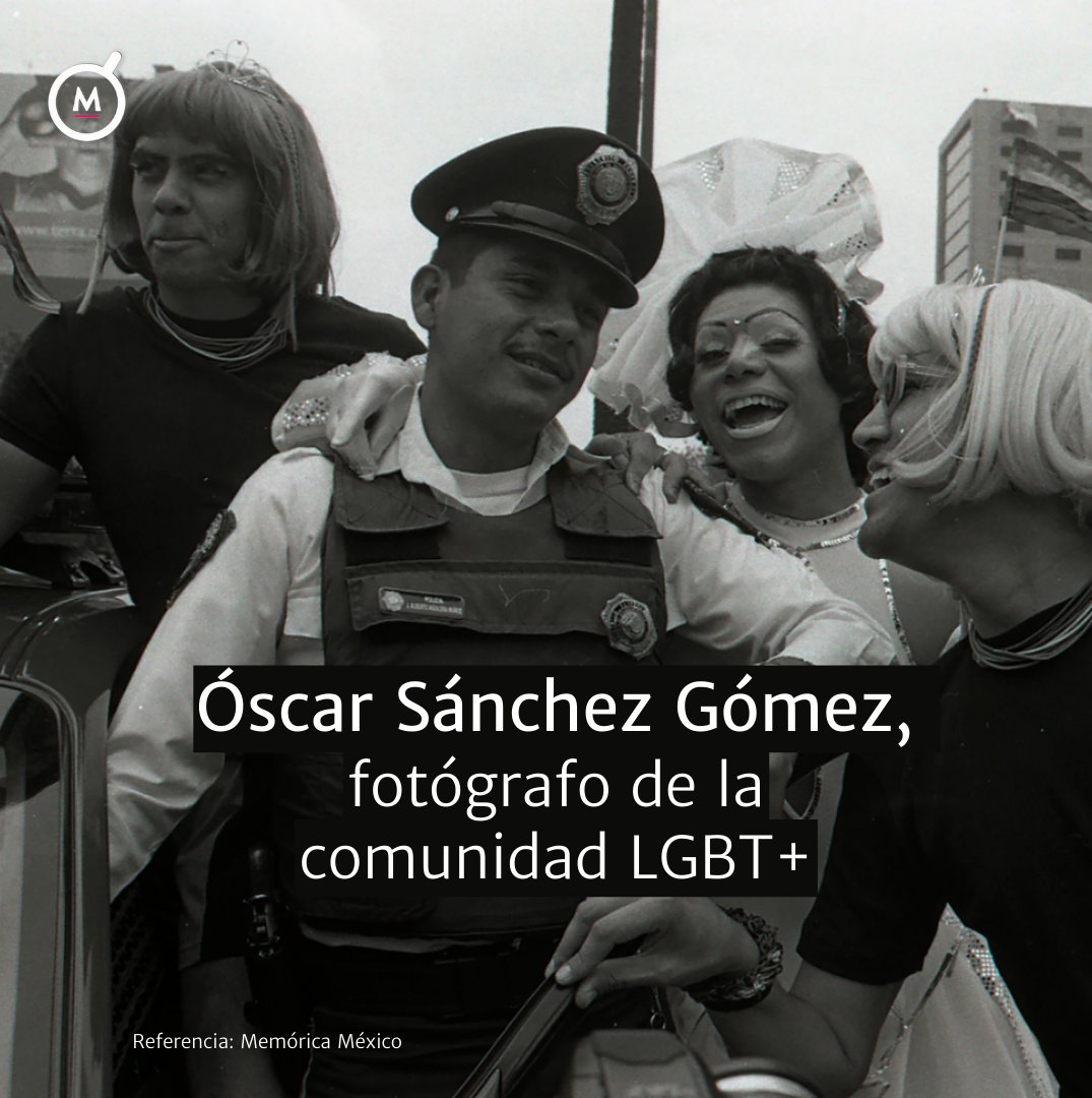 A través de sus fotografías Oscar Sánchez Gómez ha retratado a la comunidad LGBT+, las familias homoparentales y la vida de personas con VIH. 🏳️‍🌈📸 En Memórica México se pueden consultar algunas fotografías de su autoría. ⬇️⬇️⬇️