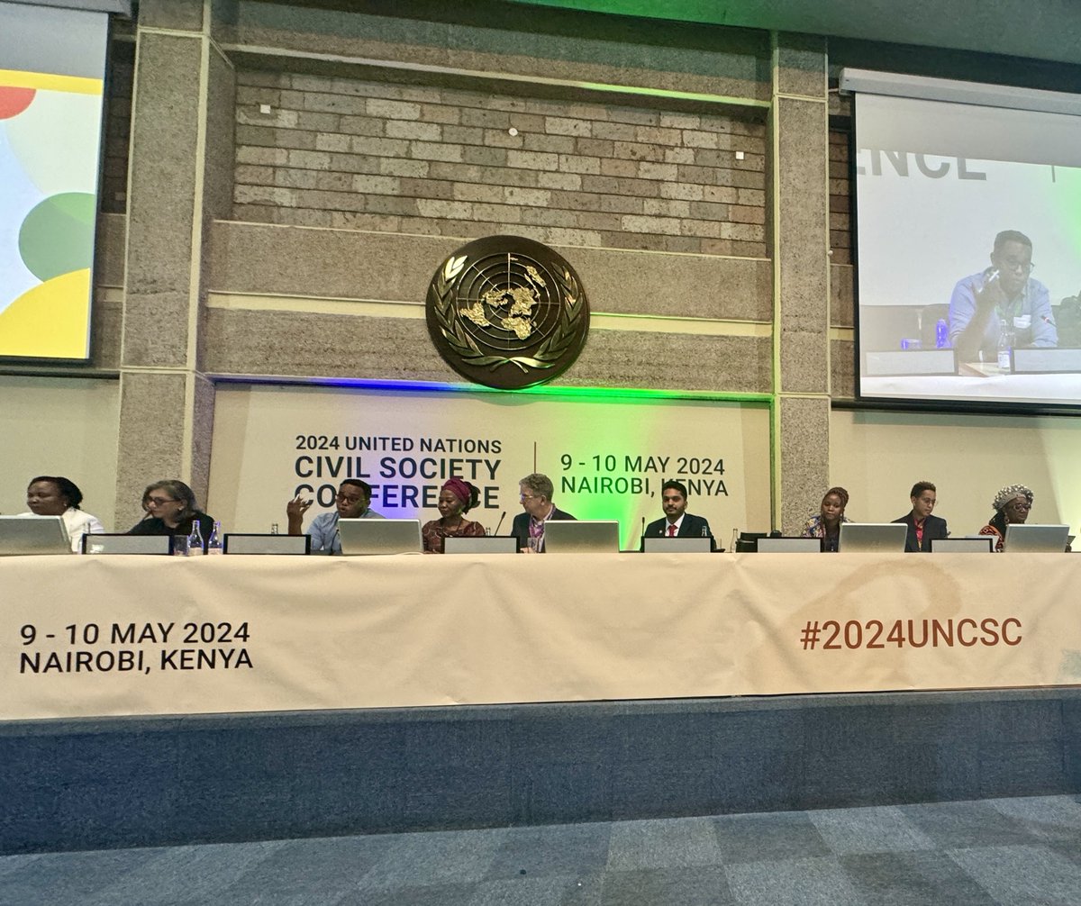 Recent graduate <a href="/IrfanPullani/">Irfan Pullani</a>, (M.A. International Law &amp; the Settlement of Disputes, 2023) represented UPEACE at the @UNDGC_CSO #2024UNCSC in #Nairobi, championing the critical role of educational research in empowering civil society &amp; promoting global peace.