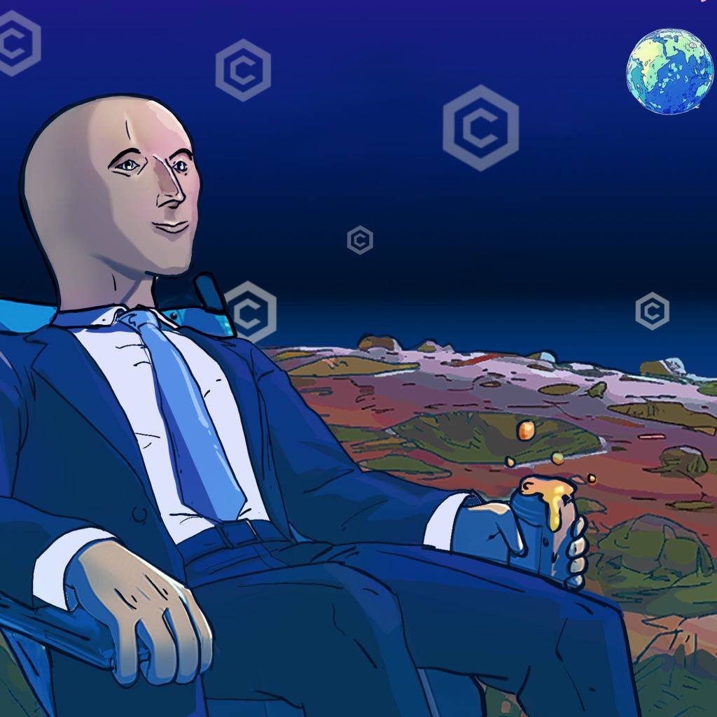 Woke up on #DAMOON 🌑

$STONKS