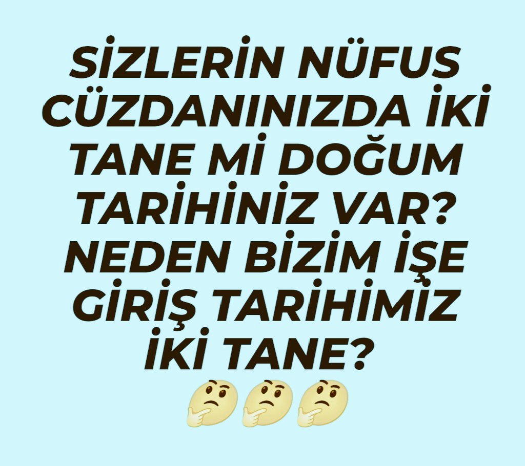 @bjk1981umutt DAHA NASIL ANLATABİLİRİZ Kİ SİZLERE? VAR OLAN HAKKIMIZI ALMAK İÇİN NE YAPMALIYIZ? @eczozgurozel @fethigurer @herkesicinCHP @csgbakanligi @_cevdetyilmaz @memetsimsek @Yusuf__Tekin @erbakanfatih 38Yıllık 3308 Sorunu Bitecek #ÖzgürÖzelStajÇıraklıkSigortasınıÇözer