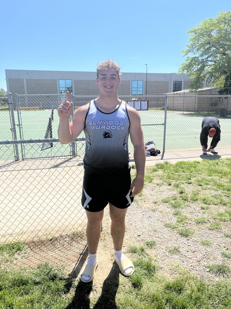 Congratulations Sam Clements! Class C State Shot Put Champion with a throw of 60' 1/4".