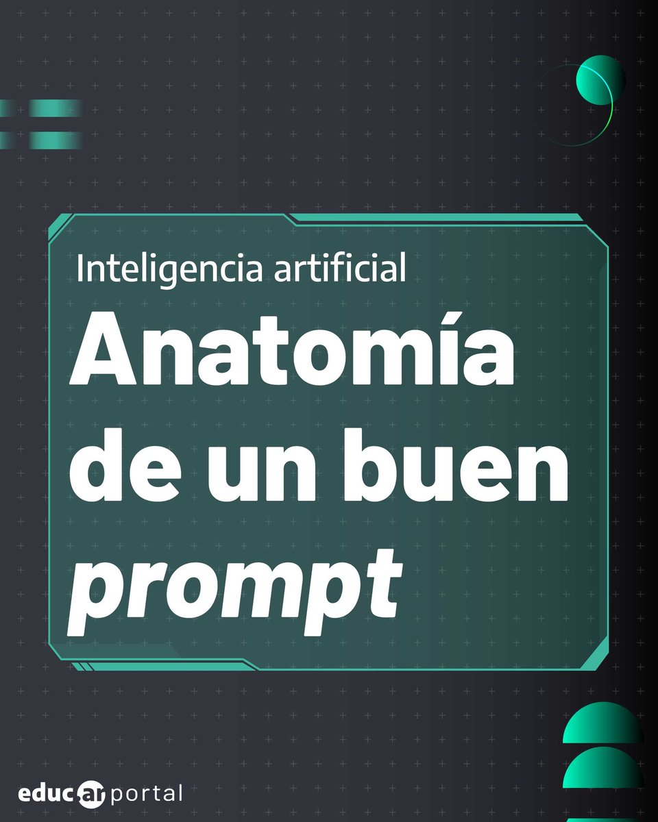 ¿Cúal es la clave del éxito de las IAGen? Una interfaz muy amigable en forma de chat. El chat de conversación solo requiere el tipeo de un prompt (pregunta o indicación) y la IAGen ofrece una respuesta inmediata. Comparto nota que hice para portal educar. educ.ar/recursos/15908…