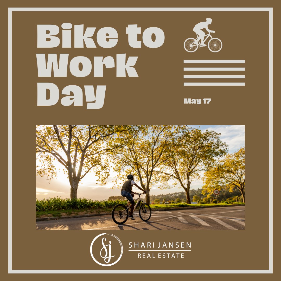 National Bike to Work Day! . . . . #ShariJansen #EastsideRealEstate #KW #KellerWilliams #KWEastside #KWKirkland #BellevueRealEstate