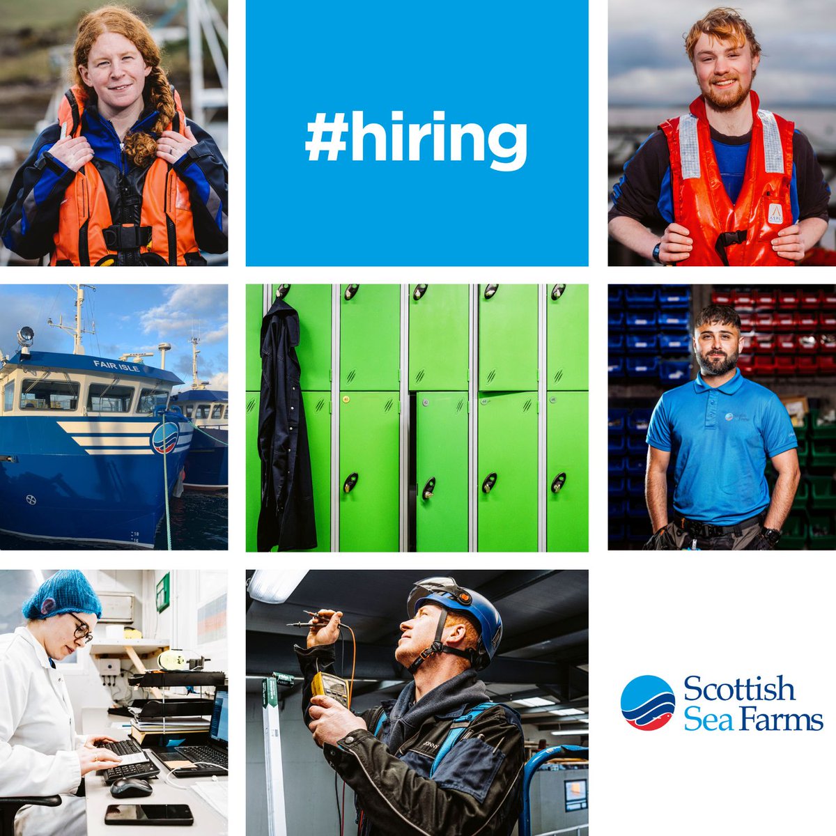 JOBS ROUND-UP | We have a mix of roles in this week’s #jobsroundup: 🐟 ARGYLL Quality Supervisor / Processing Staff ORKNEY First Mate - Fair Isle / Marine Husbandry SHETLAND Marine Electrician / Freshwater Electrical/Maintenance Engineer More details > bit.ly/3PhpXIo