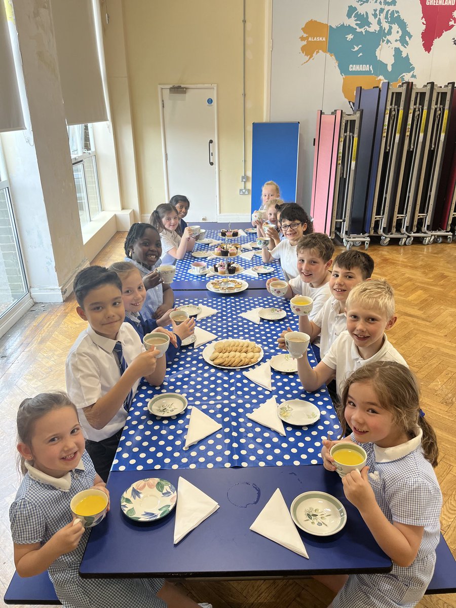 Well done to all of our values winners for April for showing the value of responsibility. They enjoyed afternoon tea with Mrs Hughes. #BestofBeecroft