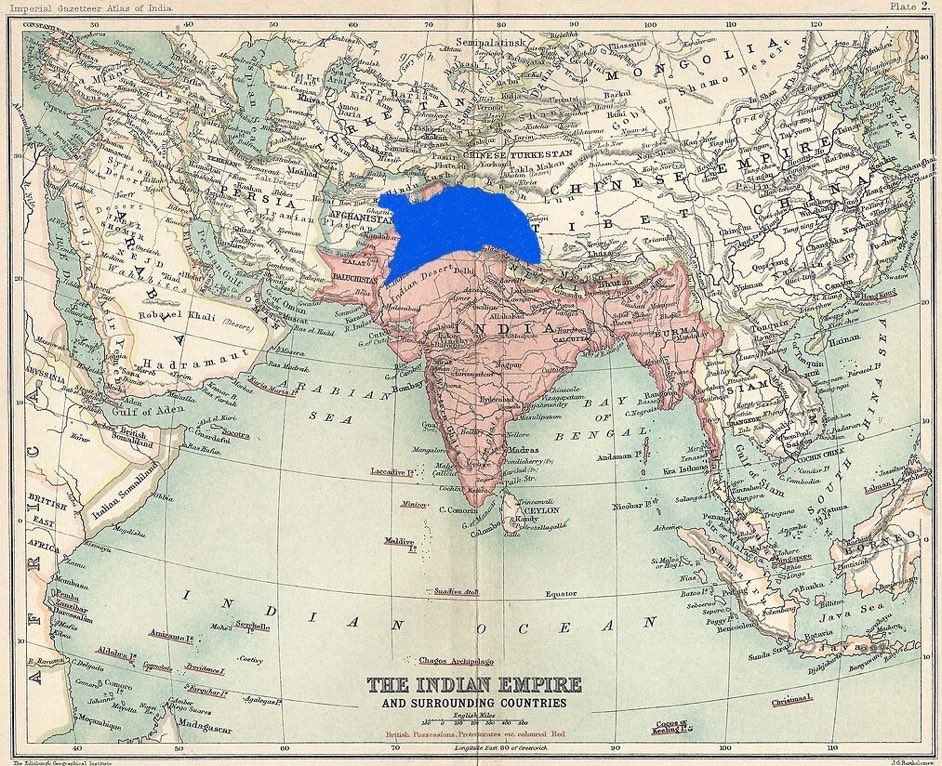 Sarkar Khalsa empire of Maharaja Ranjit Singh. The Sikh empire was won from Mughal, Chinese and Afghan Emperors

Is it correct that Maharaja Ranjit Singh is the only non-Muslim in history to rule over a Muslim majority  land ?