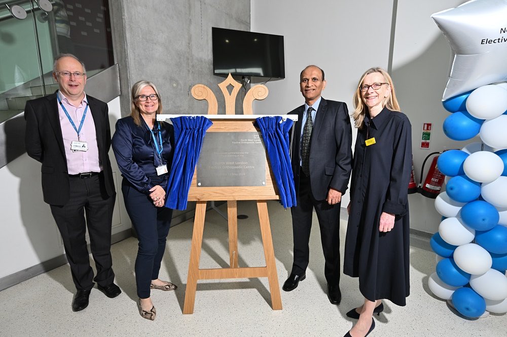 Delighted to officially open the North West London Elective Orthopaedic Centre at Central Middlesex Hospital.
A great example of partnership between the 4 NW London Acute Trusts Collaborative and localgov; helping to reduce waiting times for our residents across NW London!