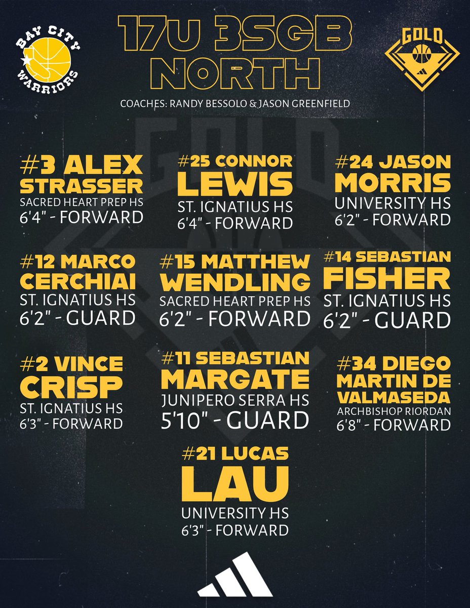 Catch our 17u 3SGB North squad in action tonight and this weekend in Anaheim!