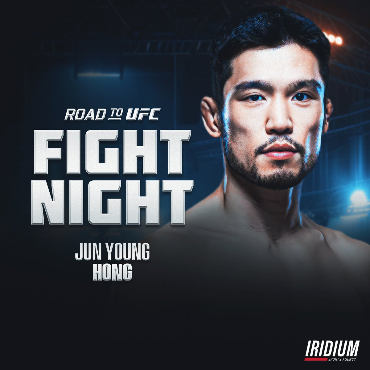 🚨 #TeamIridium hammer Jun Young Hong takes aim at his 3rd straight 1st-RD finish in his return to the #RoadToUFC Octagon 🎯 #TheDarkside