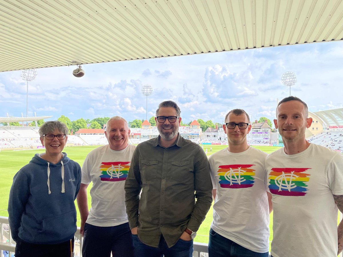 We would like to thank @Out4Cricket for the invite to the 3rd LGBTQ+ Inclusion in cricket conference. This was an amazing day hosted by Trent Bridge and we have learned so much on how to progress our supporters group through the presentations throughout the day. 1/2