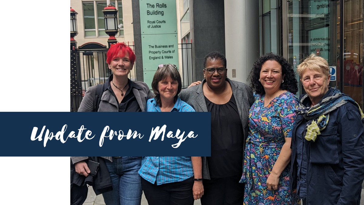 Update from Maya! This week I went to watch Allison Bailey’s Employment Appeal Tribunal hearing against Stonewall. As is now customary, the back row of the tribunal was filled by women’s-rights and LGB-rights campaigners. There was no one there to support Stonewall.