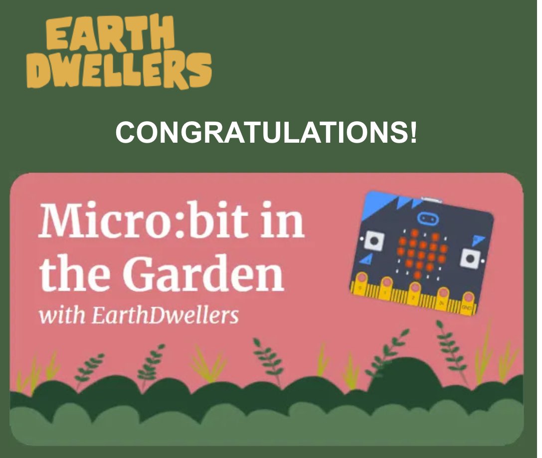 I am excited to have gotten a spot in EarthDwellers’ summer course, Micro:bit in the Garden through the Pathfinders Summer Institute 24! Free for all public & public charter teachers & librarians-join me! @InfyFoundation @CodeJoyEdu @microbit_edu #InfyPathfinders #EarthDwellers