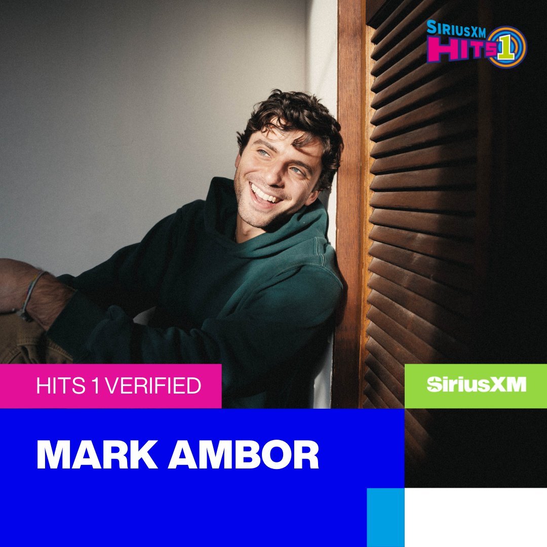 Get to know @markambormusic, who's taking over #Hits1Verified this weekend! He's playing his fave songs, talking about his song #BelongTogether, and more! 🎶 Listen this weekend on @SIRIUSXM: sxm.app.link/MarkAmbor-VERI…