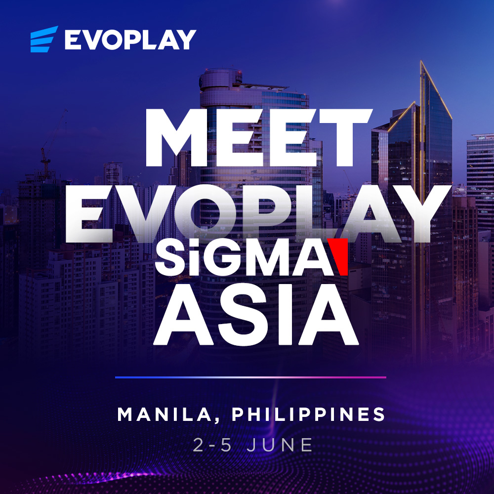 Meet us at SIGMA Asia! Fueled by innovation and powered by passion, our team is ready to take iGaming to another level together @SiGMAworld_

Reach out to us at business@evoplay.games to schedule a meeting. Waiting for you at SIGMA Asia!

#asiaconference #igaming #casinoonline
