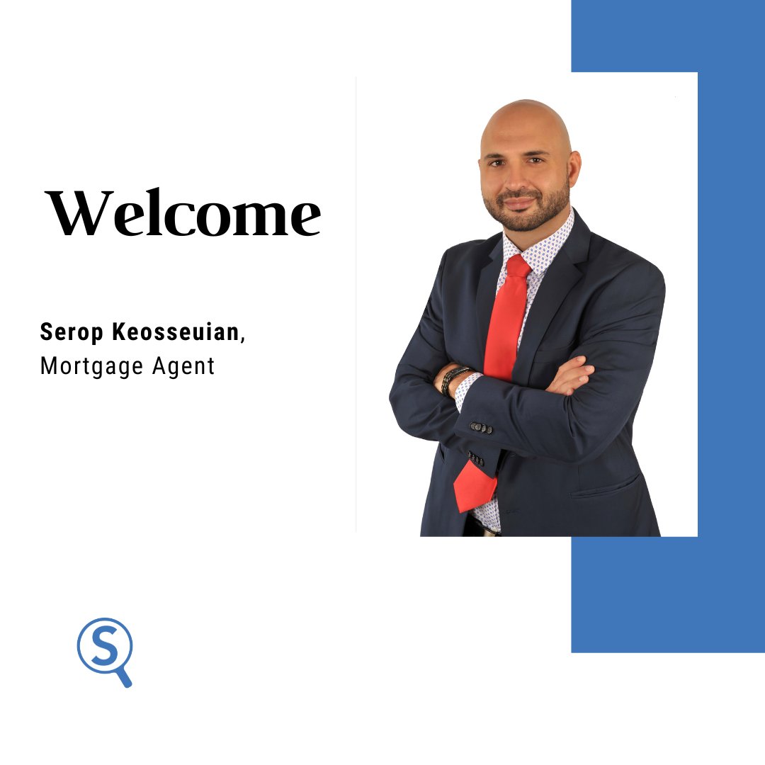 Welcome Serop Keosseuian to Search Mortgage! 
 
Serop is ready to take their business to the Next Level 👏

Looking to buy or refinance your existing mortgage? Contact Serop for experience you can count on.

#SearchMortgage #MortgageAgent #Mortgages #MortgageCareers