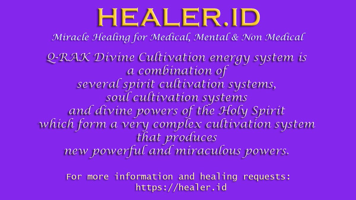 The requirement to become our patient is total devotion to the Lord Jesus Christ by following the rules written on our website, very easy & simple. Enroll now: healer.id #Miracle #Healing #JesusHeals #HolySpirit #MiracleIsReal #JesusSaves #PrayerRequest #CancerFree